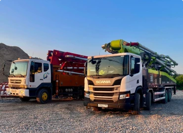 Аренда бетононасоса фото